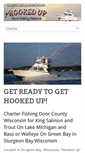 Mobile Screenshot of hookedupsportfishingcharters.com